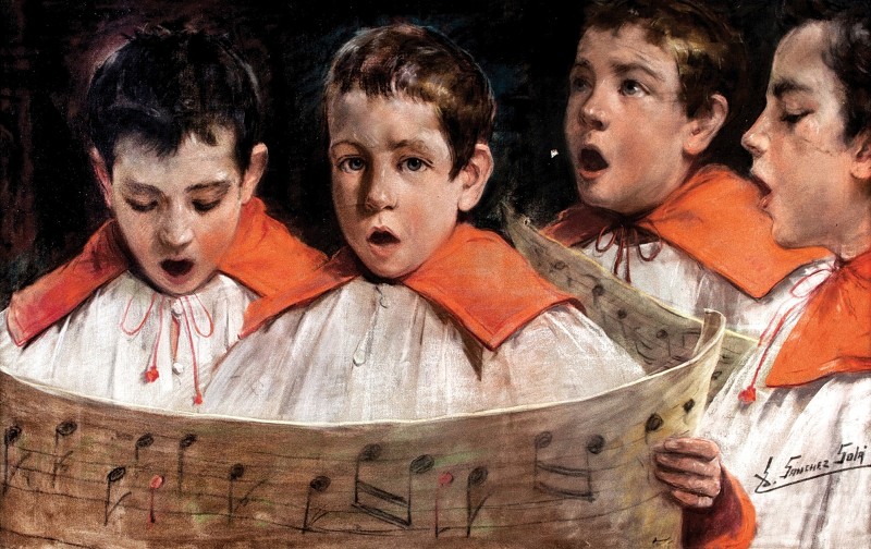 "Pictură. Figură / semifigură. Oameni" by Eduardo Sánchez Solá