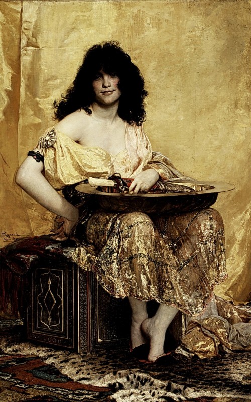 "Composition. Figure" by Henri Regnault