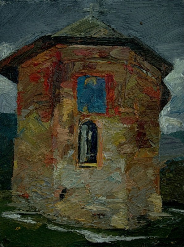 "Studiu" by Rodica Dubasari, 2013, oil on canvas
