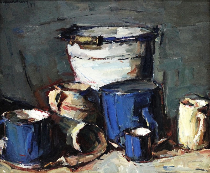 "Painting. Still life" by Nicolae Furduescu