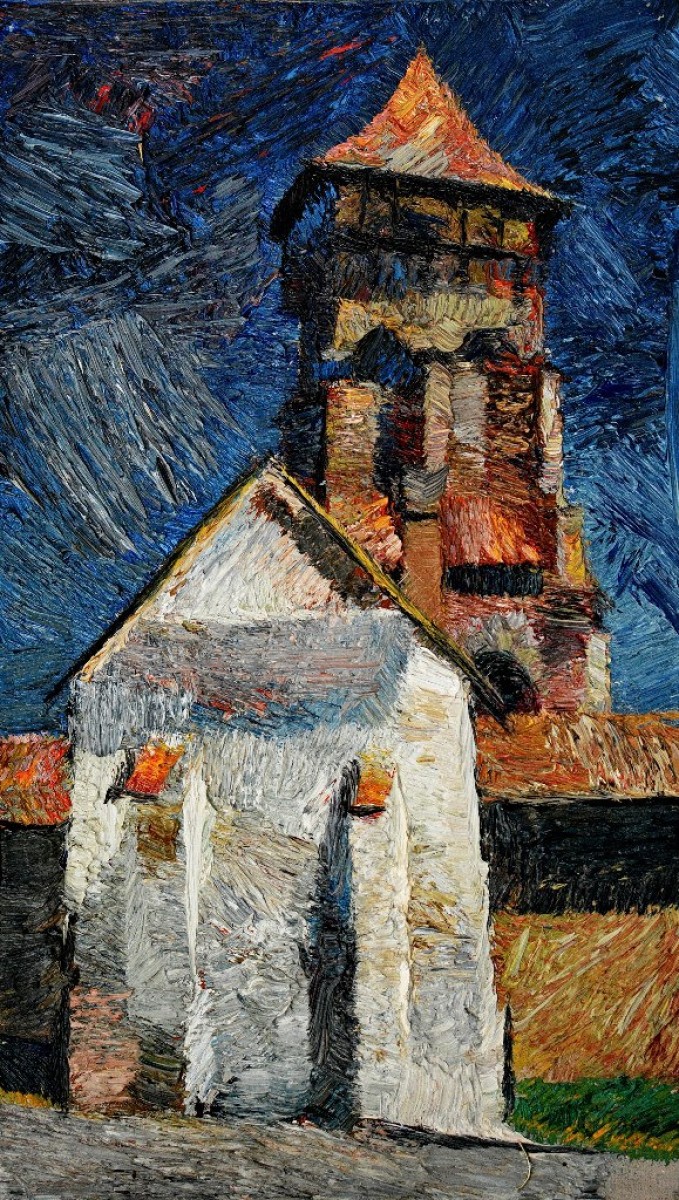 "Transilvania" by Ion Golubei, 2015, ulei pe pânză