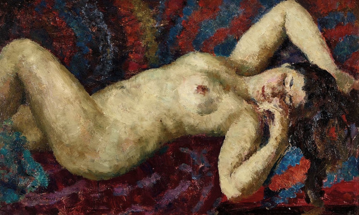 "Painting. Nude" by Grigori Izrailevich Tseitlin