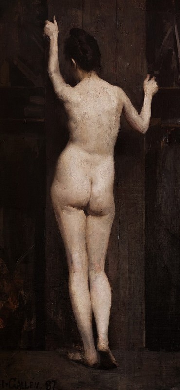 "Painting. Nude" by Elin Danielson-Gambogi