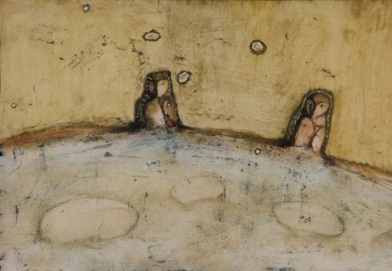 "Compoziție" by Dumitru Brodețchii, 1995