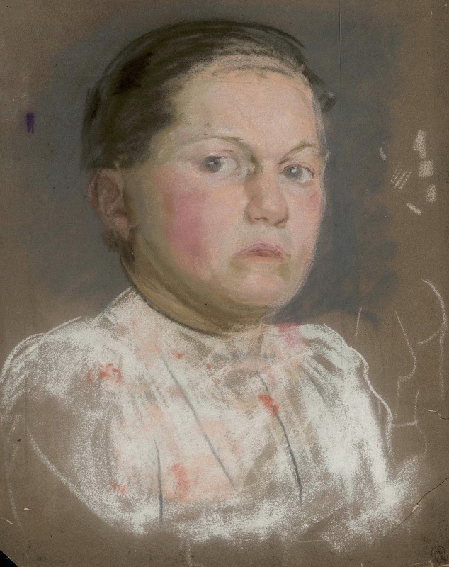 "Drawing. Portrait" by Vasilii Vasilevich Belyaev