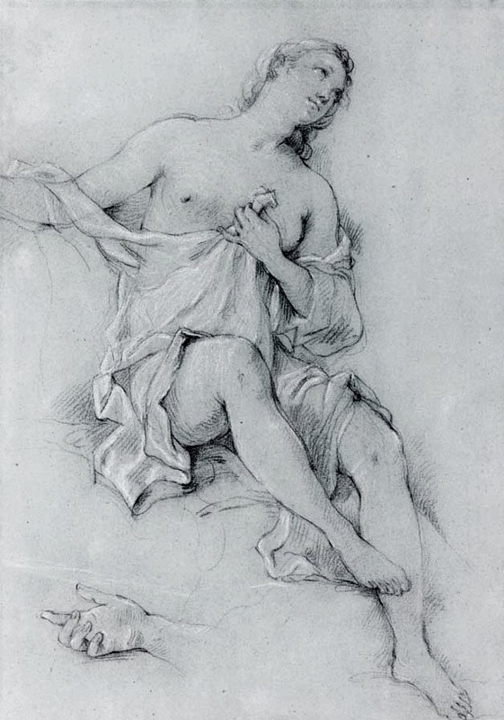 "Desen. Nud" by Charles-Joseph Natoire