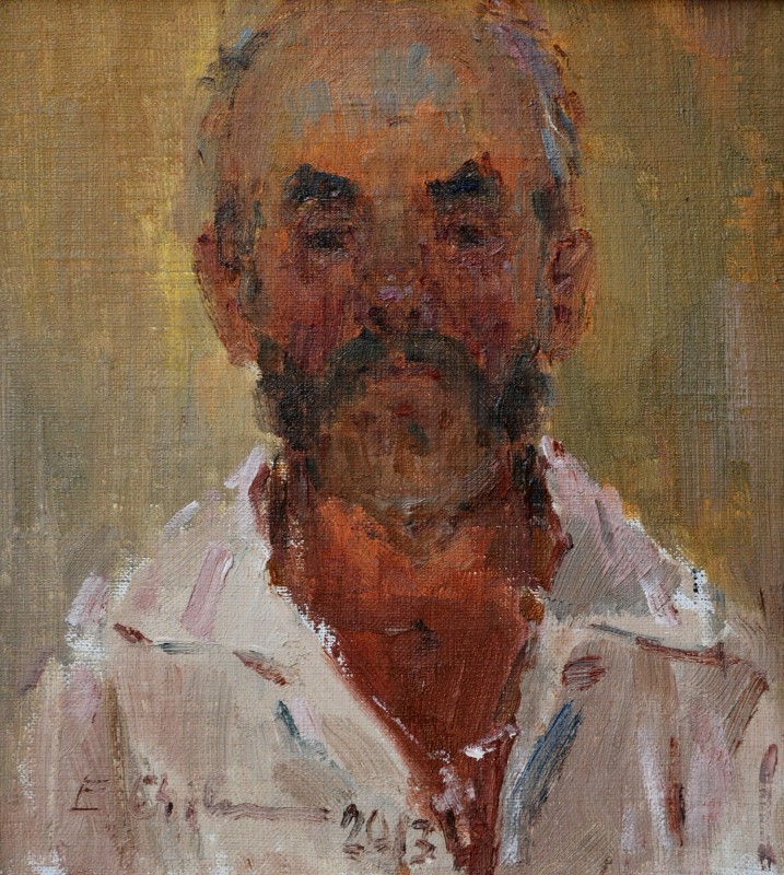 "Painting. Portrait" by Emil Childescu
