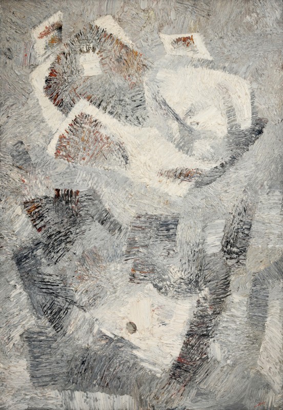 "Сон (Dream)" by Anatol Ghimpu, 2002, 1000x680mm, oil on canvas
