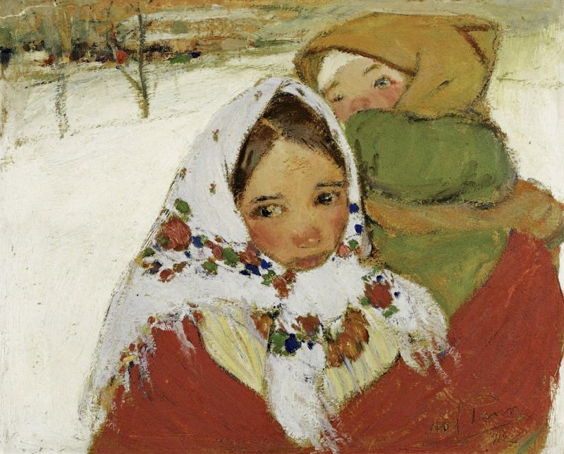 "Painting. Portrait" by Abel Pann