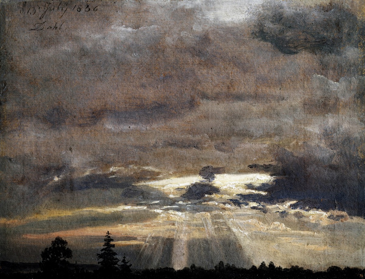 "Pictură. Peisaj" by Johan Christian Dahl