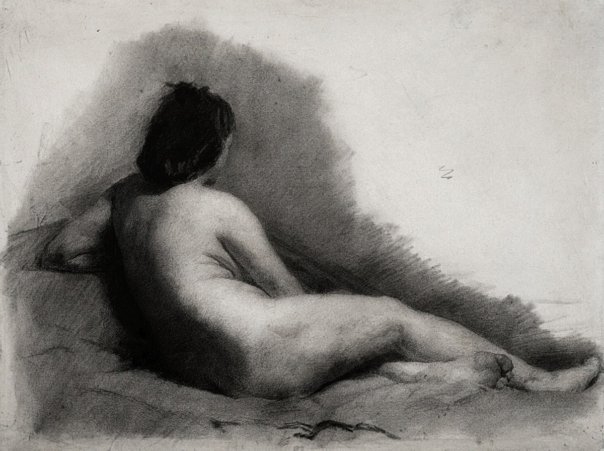 "Painting. Nude" by Thomas Eakins