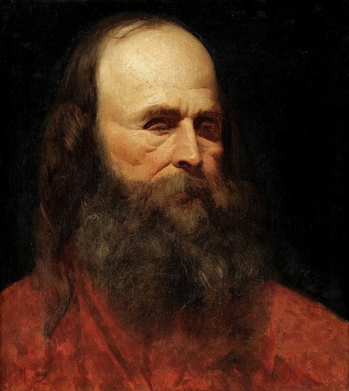 "Painting. Portrait" by Wilhelm Leibl