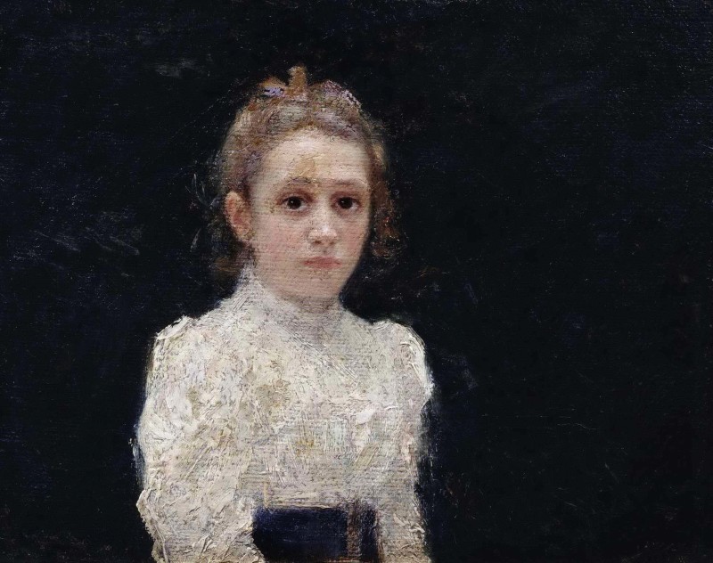 "Pictură. Portret" by Nikolay Kasatkin
