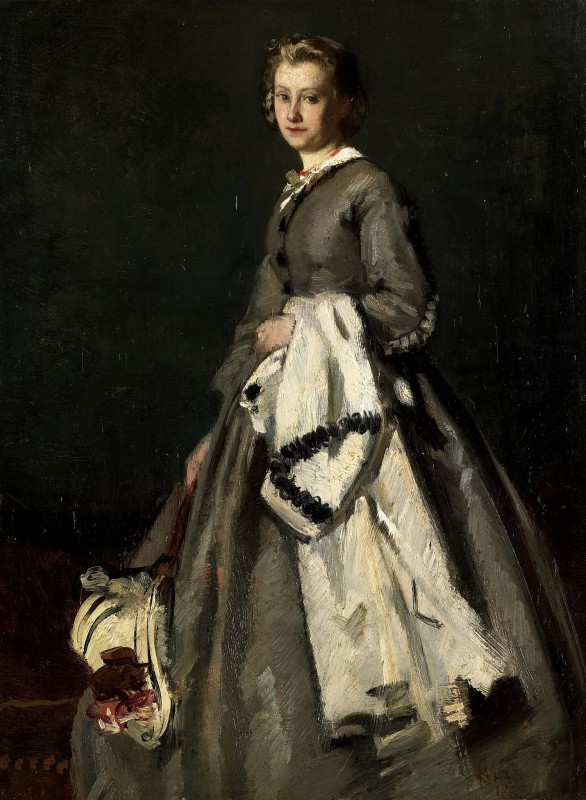 "Painting. Figure" by August Allebé