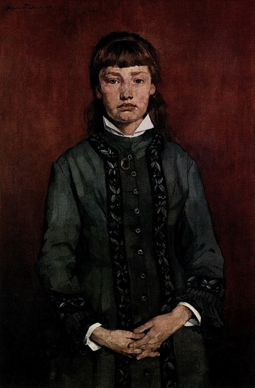 "Painting. Figure" by Wilhelm Trübner