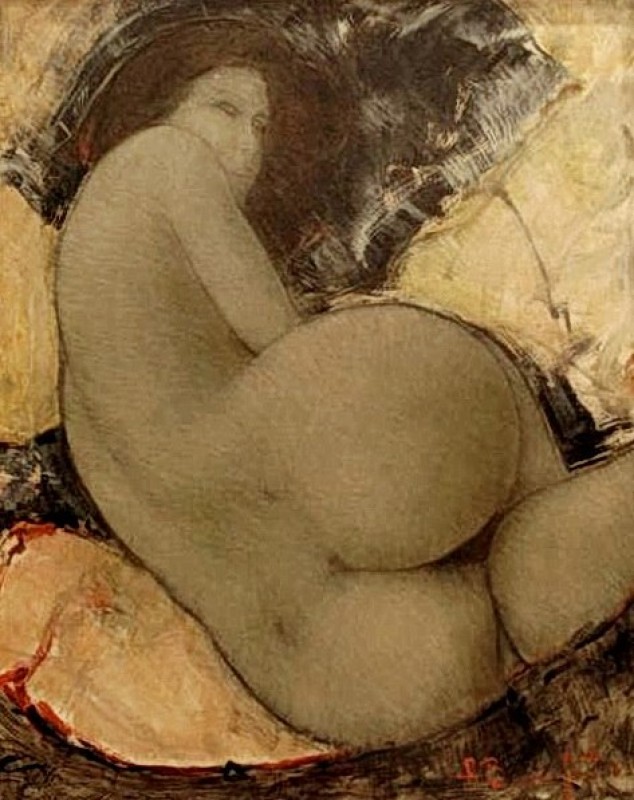 "Painting. Nude" by Alain Bonnefoit