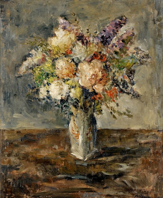 "Painting. Flowers" by August Kutterer