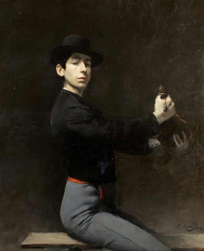 "Painting. Figure" by Ramon Casas
