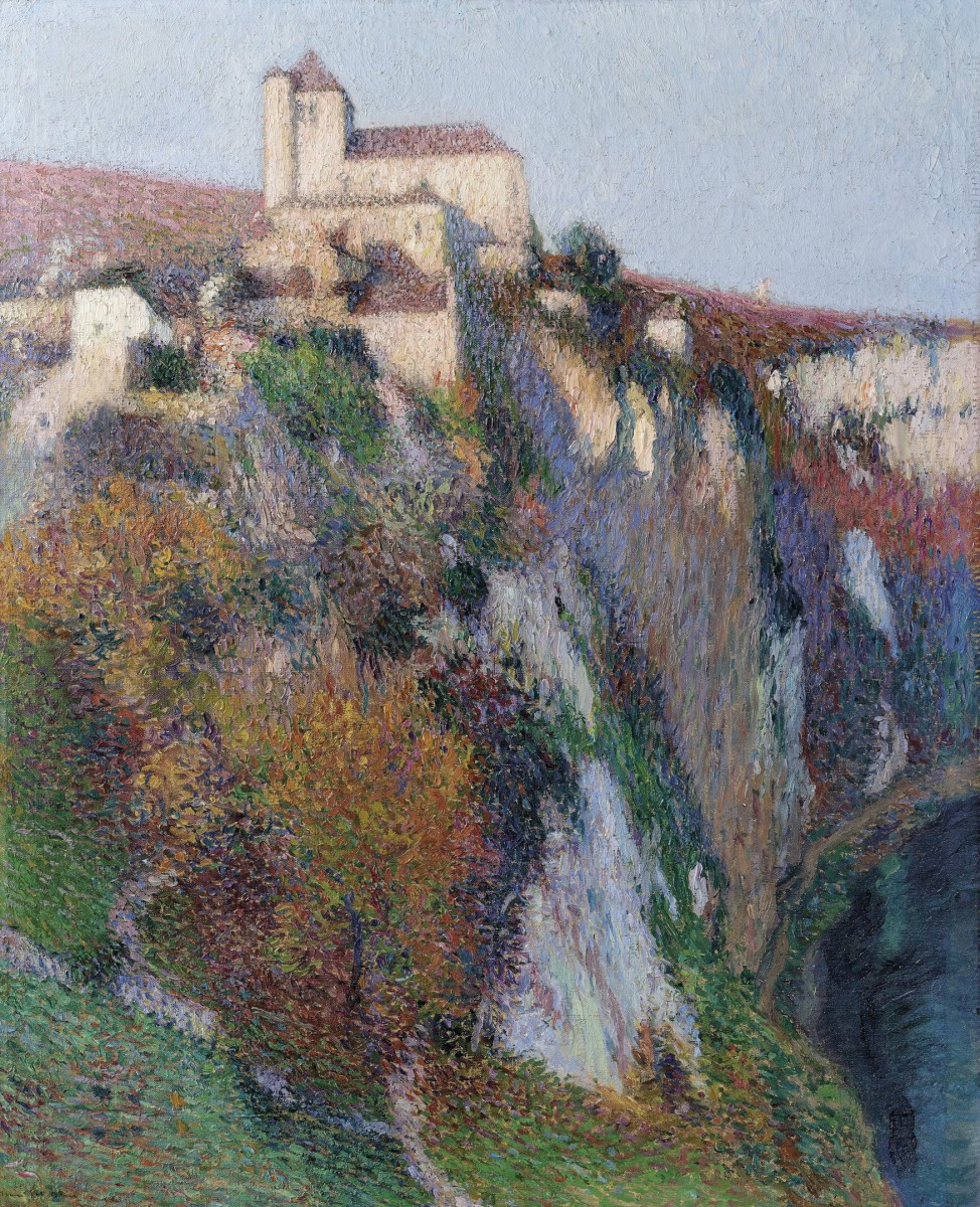 "Painting. Fortresses and churches" by Henri-Jean Guillaume Martin