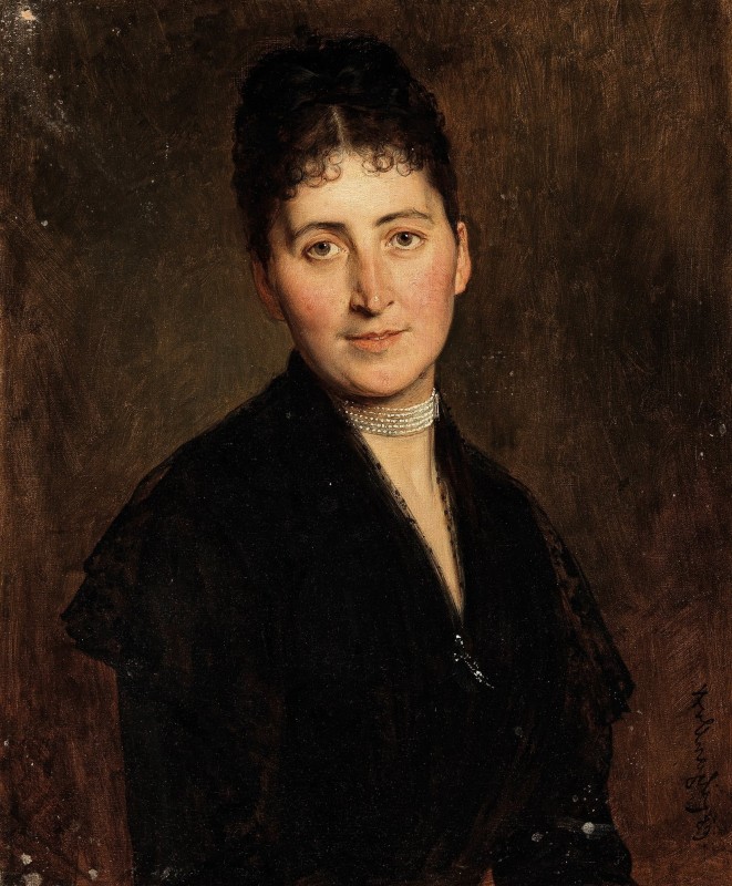 "Живопись. Портрет" by Heinrich von Angeli