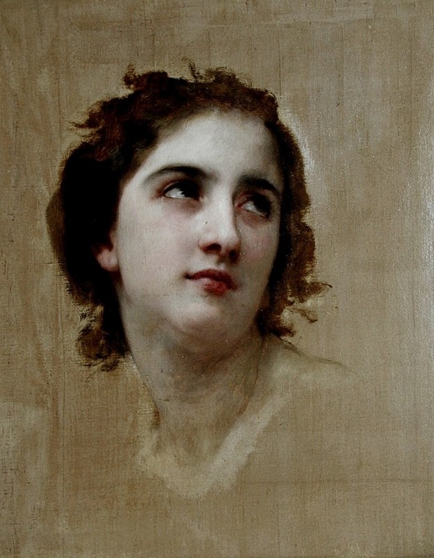 "Painting. Portrait" by William-Adolphe Bouguereau