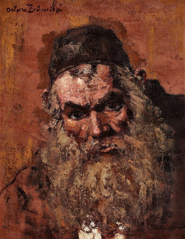 "Painting. Portrait" by Octav Băncilă