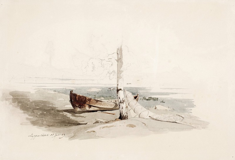 "Painting. Marine landscapes" by Werner Holmberg
