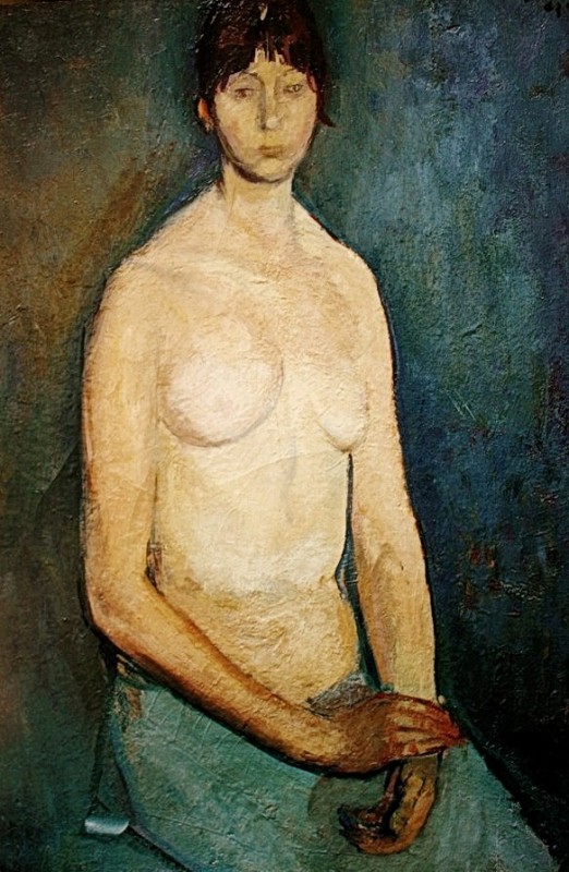 "Painting. Nude" by Corneliu Baba