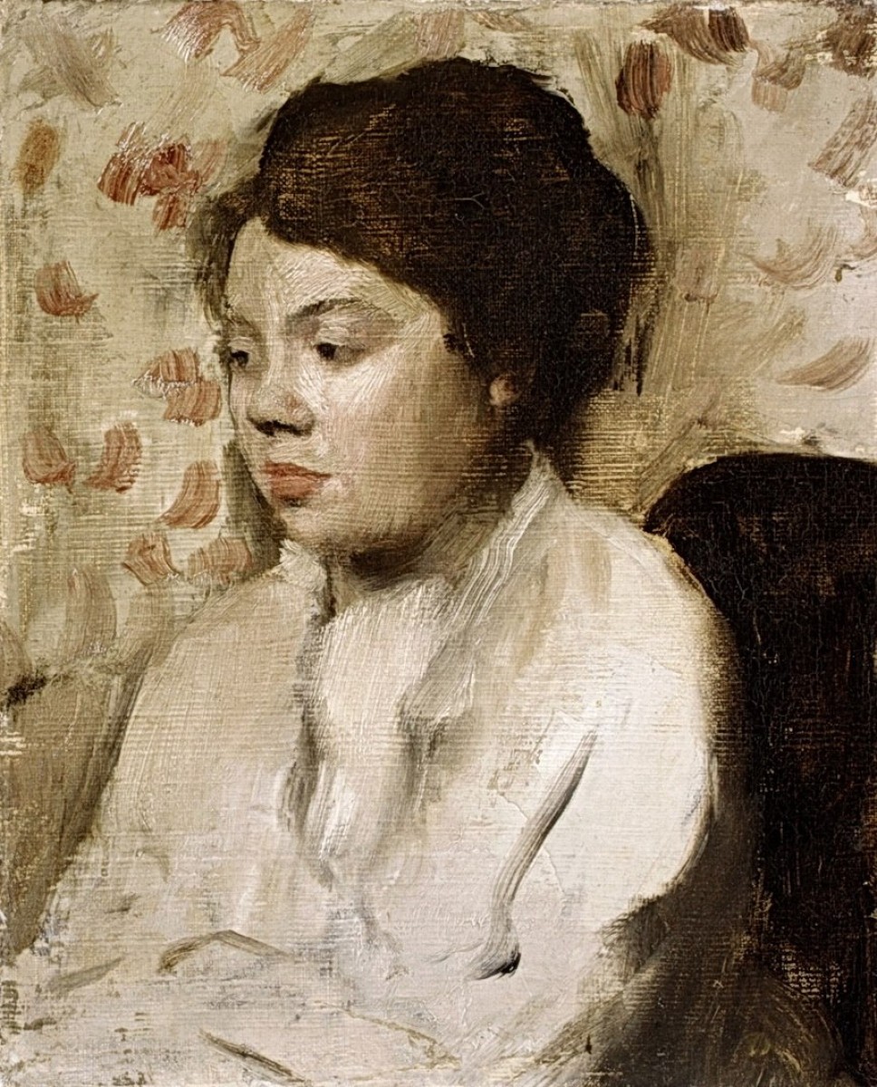"Painting. Portrait" by Edgar Degas