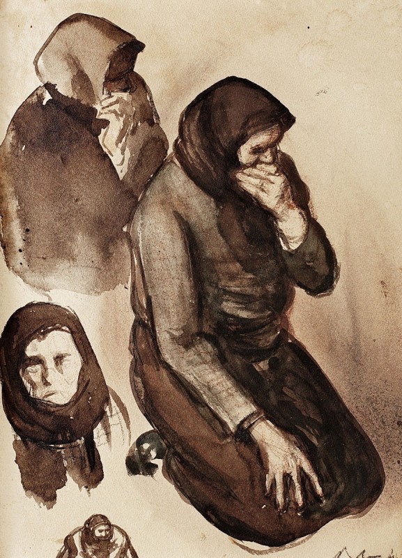 "Painting. People" by Corneliu Baba