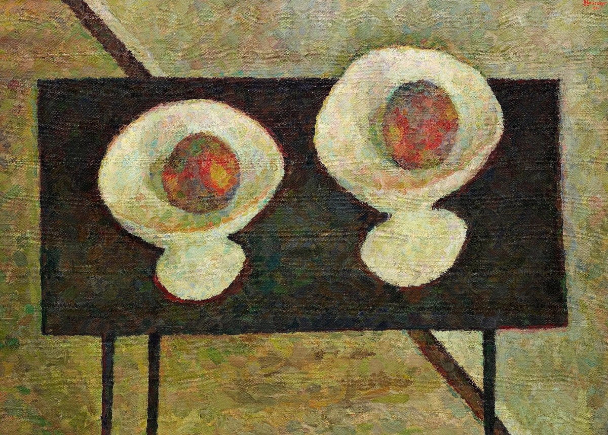 "Compoziție. Abstract. Natură statică" by Vladimir Weisberg