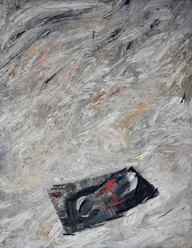 "Сон (Dream)" by Anatol Ghimpu, 2002, 1000x780mm, oil on canvas