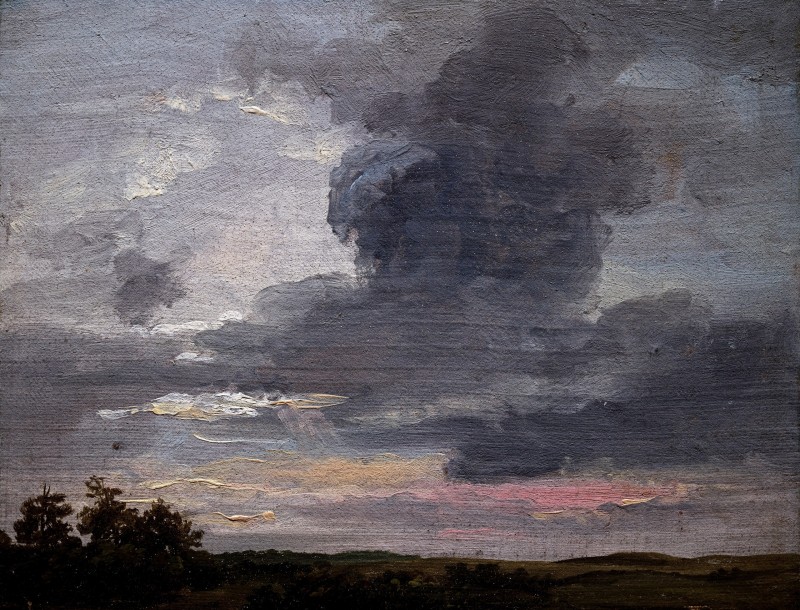 "Pictură. Peisaj" by Johan Christian Dahl