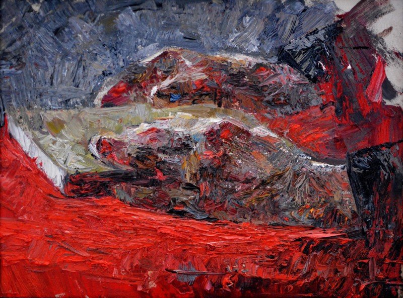 "Painting. Gypsum, head, hands, feet. Long term" by Diana Rumeghea, 300x400mm, oil on canvas