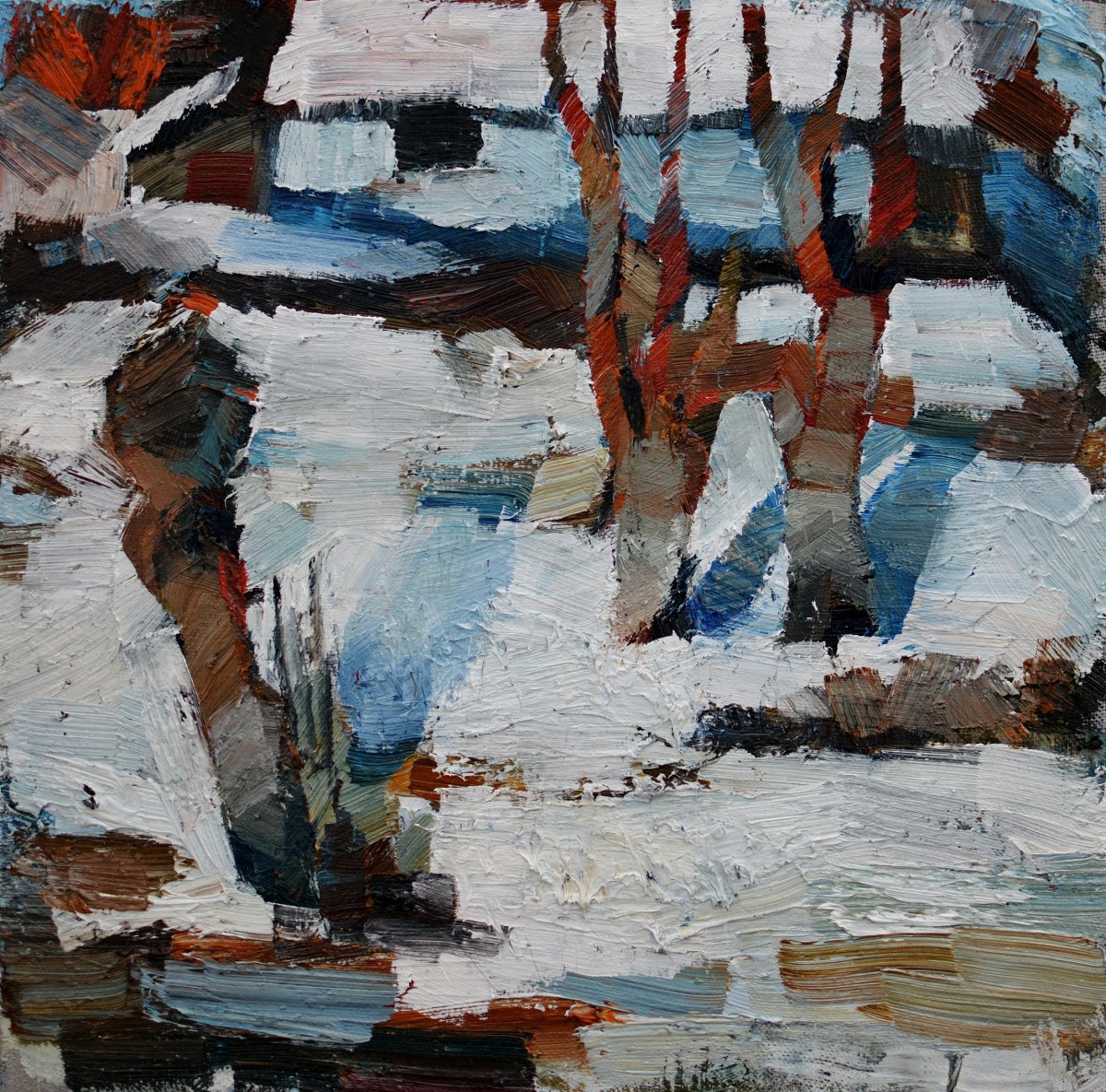 "Motiv de iarnă" by Ion Țoncu, 2017