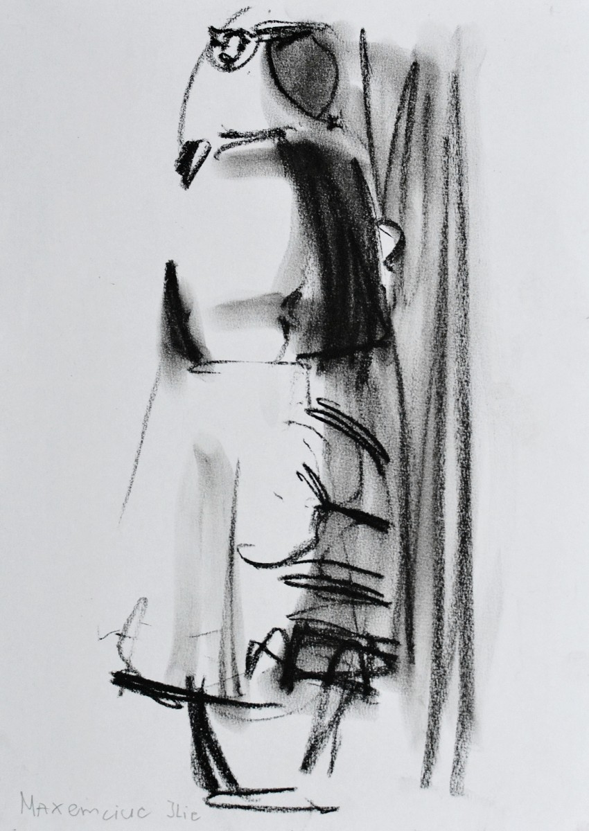 "Crochiu. Figură" by Илие Максемcиуc