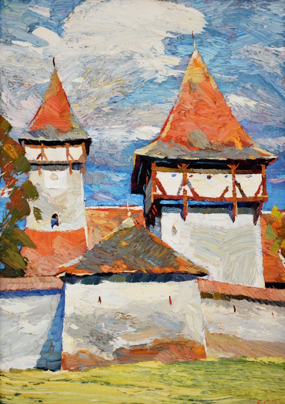 "Cincușor" by Anatol Ghimpu, 2005, 600x420mm, oil on canvas