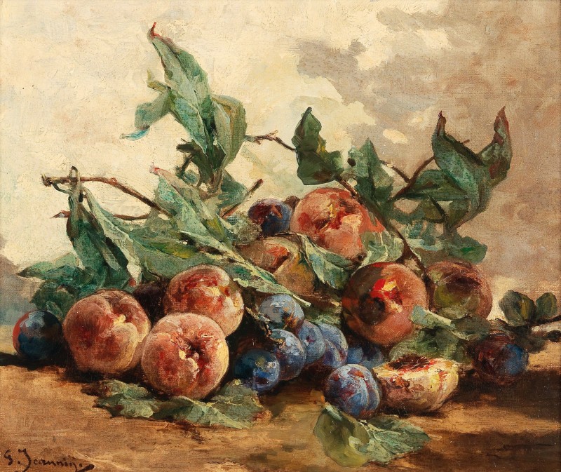 "Pictură. Natură statică" by Georges Jeannin