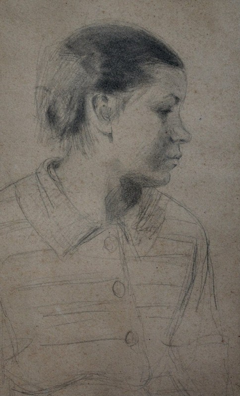 "Drawing. Portrait" by Ion Jumati