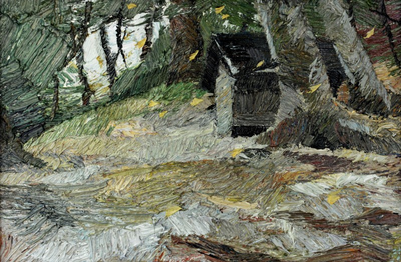 "Motiv" by Александра Cлапатиуc, 2013, 200x300mm, масло / холст