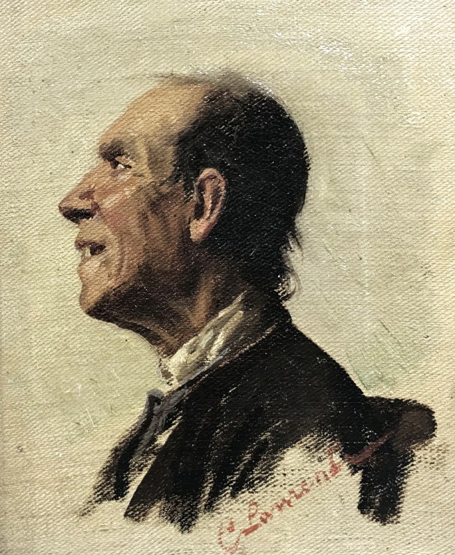 "Painting. Portrait" by Cesare Laurenti