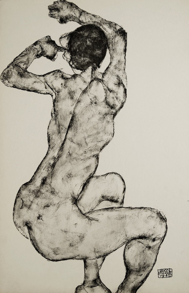 "Drawing. Nude" by Egon Schiele