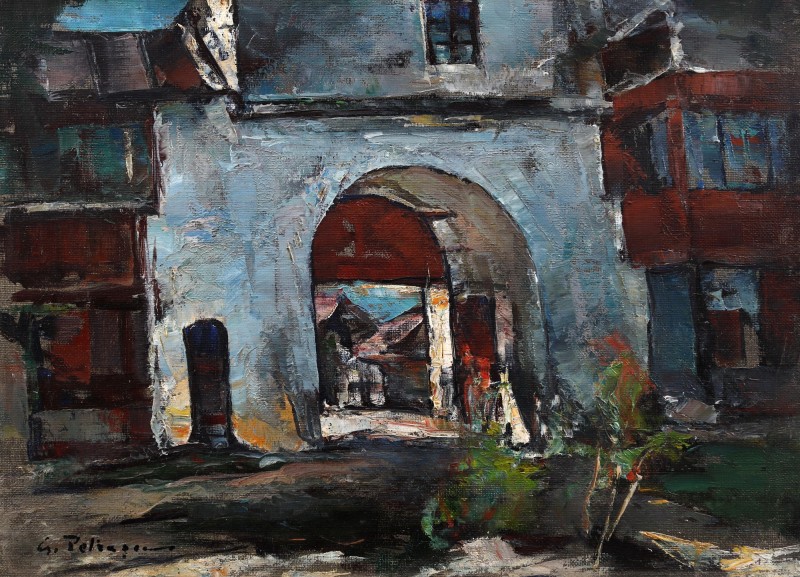 "Painting. Urban" by Gheorghe Petrașcu