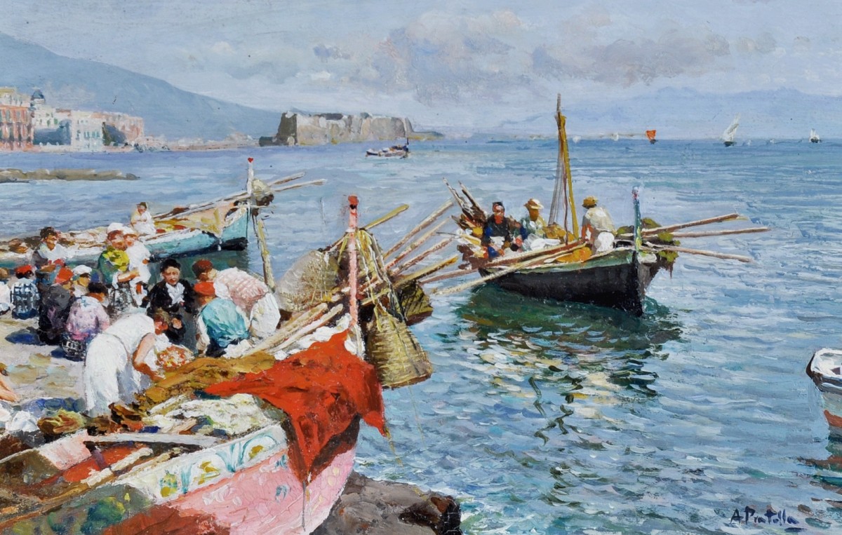 "Composition. Marine landscapes" by Attilio Pratella