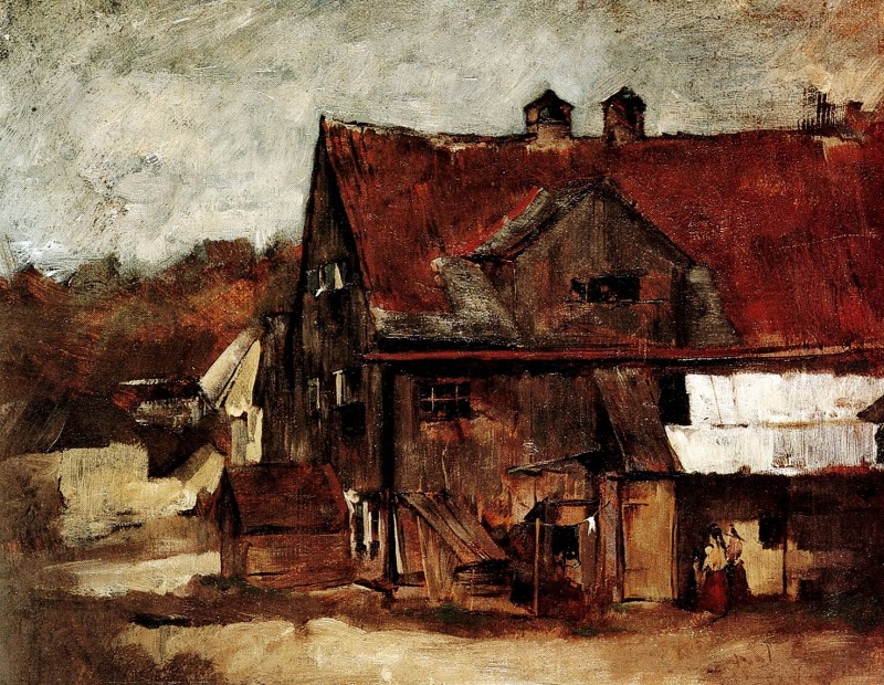 "Painting. Rural" by Friedrich Eckenfelder
