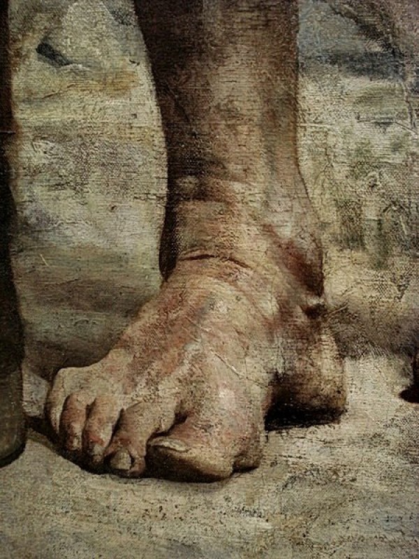 "Painting. Gypsum, head, hands, feet" by Aimé Nicolas Morot