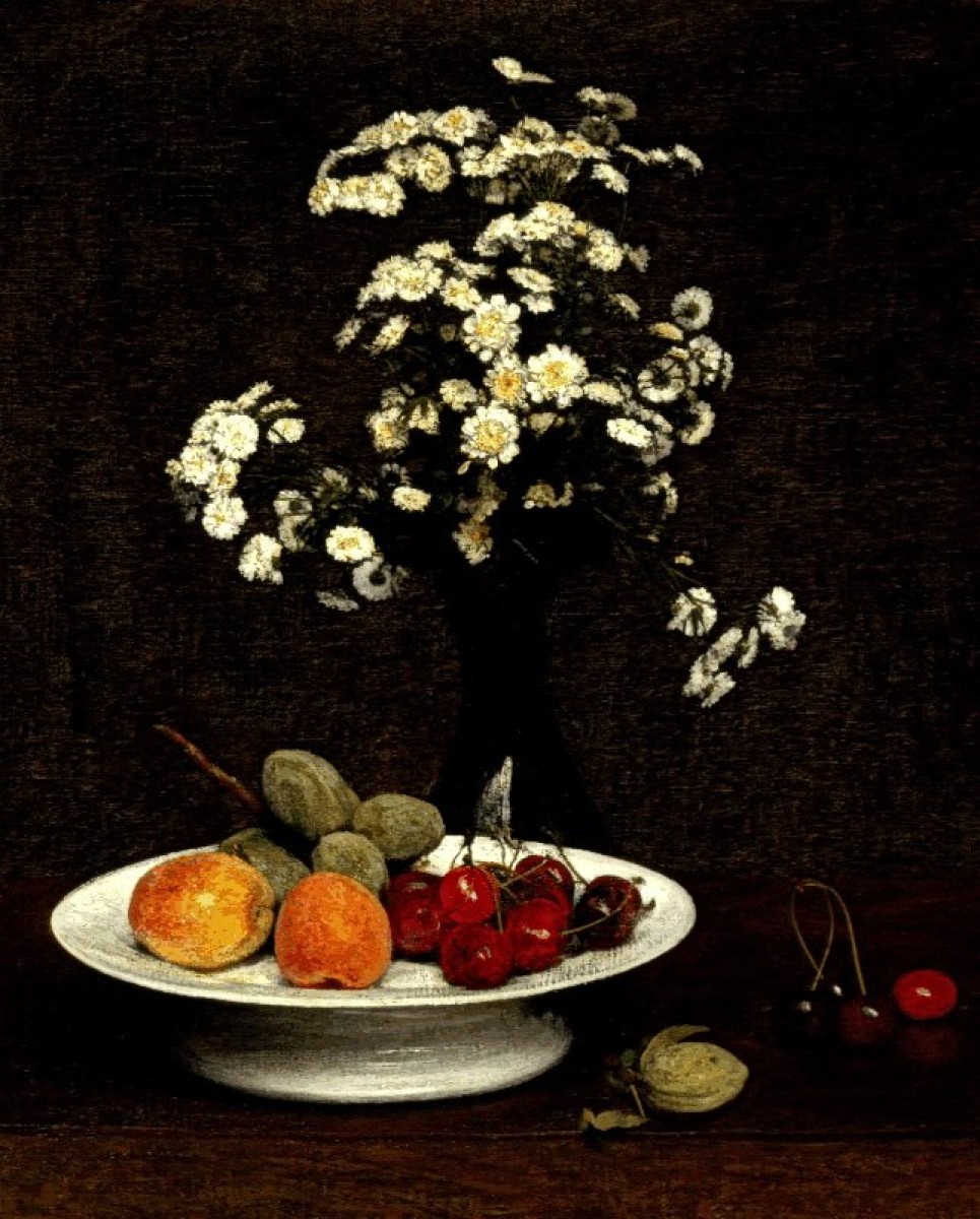 "Pictură. Natură statică" by Henri Fantin-Latour