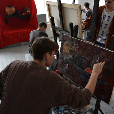 ... сегодня в мастерской XI и XII класса