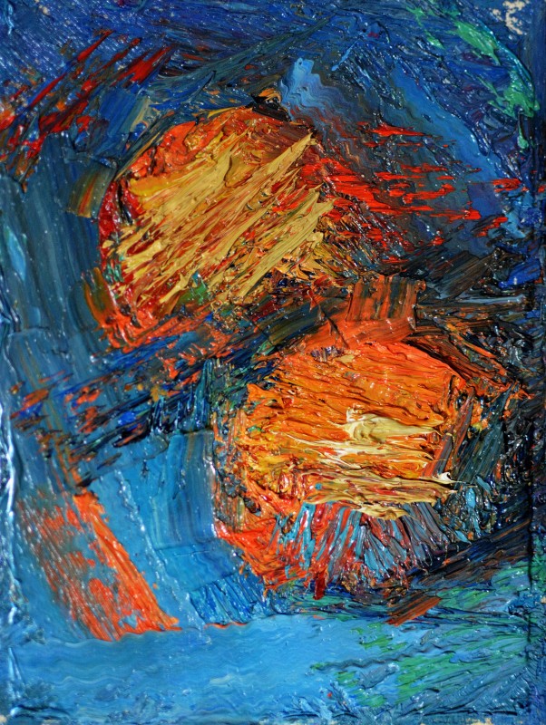 "Живопись. Этюд. Продолжительный" by Александру Бодруг, 200x150mm, масло / холст