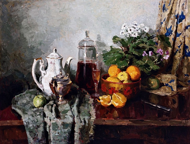 "Painting. Still life" by Boris Kondrashin